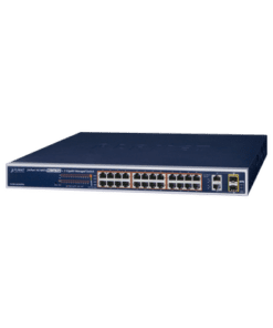 FGSW-2624HPS - FGSW-2624HPS-PLANET-Switch administrable de 24 puertos 10/100TX PoE+ y 2 puertos combo TP/SFP Gigabit - Relematic.mx - FGSW2624HPS-p