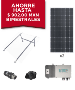 KIT1BDM600MONO - KIT1BDM600MONO-ECO GREEN ENERGY-Kit Solar para Interconexión de 550 W de Potencia, 220 Vca con Micro Inversores y Paneles Monocristalinos de  Máxima Eficiencia. - Relematic.mx - KIT1BDM600MONO-p