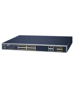 WGSW-20160HP - WGSW-20160HP-PLANET-Switch Administrable 16 puertos 10/100/1000 802.3at PoE 230W y 4 puertos GigabitTP/SFP Combo - Relematic.mx - WGSW20160HP-p