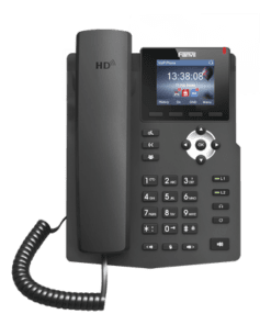 X3SP - X3SP-FANVIL-Teléfono IP empresarial para 2 lineas SIP con pantalla LCD de 2.4 Pulgadas a color y conferencia de 3 vías, PoE - Relematic.mx - X3SP-p