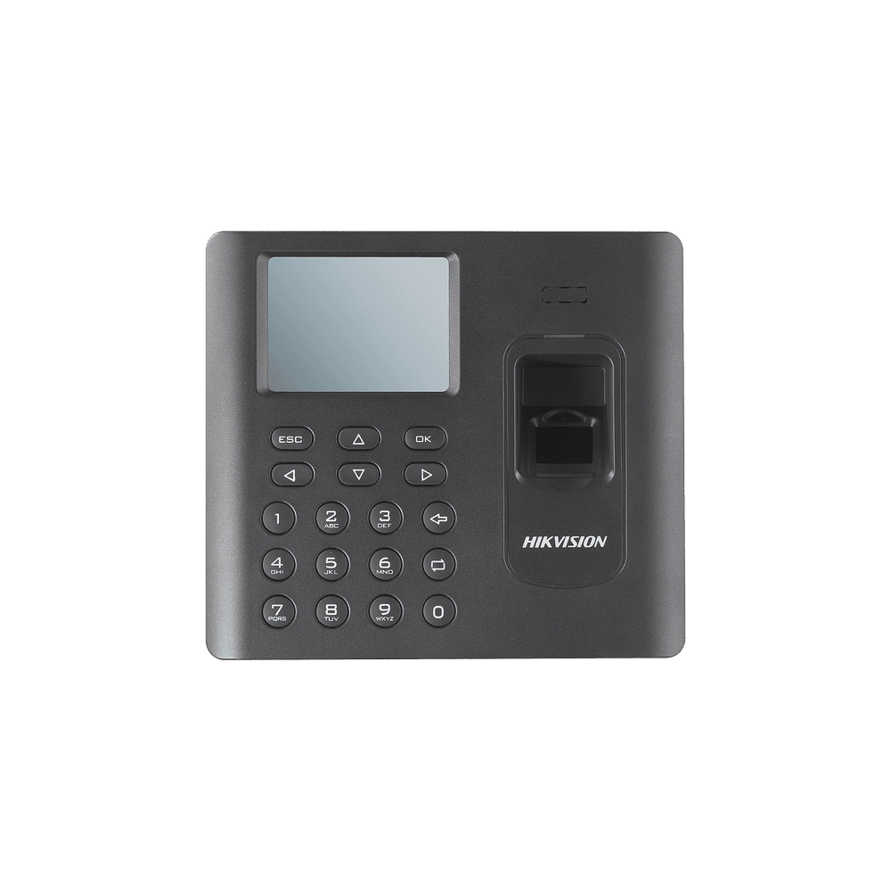 DSK1A802EFB - DSK1A802EFB-HIKVISION - Terminal Stand Alone/TCP-IP /WiFi /Batería de respaldo/3000 huellas/ 100,000 eventos - Relematic.mx