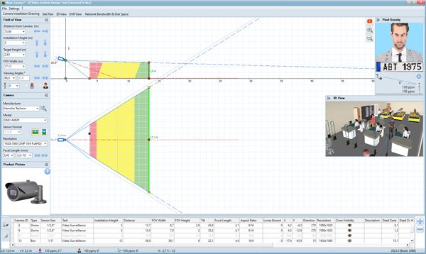 Camera Installation Plan