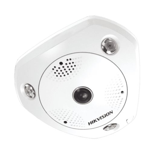 DS-2CD63C2F-IS - DS-2CD63C2F-IS-HIKVISION - Fisheye IP 12 Megapixel (4K) / 180º / 360º / 15 mts IR / WDR / PTZ Digital / PoE / MicroSD / Heat Map / Múltiples vistas / Entrada-Salida audio y alarma - Relematic.mx - DS2CD63C2FIS-h