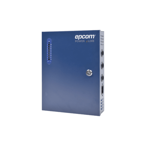 PS18DC20A - PS18DC20A-EPCOM POWER LINE - Fuente de poder profesional HEAVY DUTY de 11 - 15 Vcd @ 20 Amper, para 18 cámaras, con voltaje de entrada de: 96-264 Vca - Relematic.mx - PS18DC20A-h