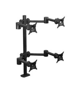 W-6497 - W-6497-Winsted - Soporte articulado Quad de 28" para Cuatro Monitores - Relematic.mx - W6497_det