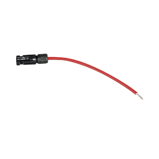 CBL-MC4-15R - CBL-MC4-15R-EPCOM POWER LINE - Cable Fotovoltaico, 1.5 m, Rojo, Calibre 10 AWG con terminal MC4-M en un extremo - Relematic.mx - CBLMC41.5R-h