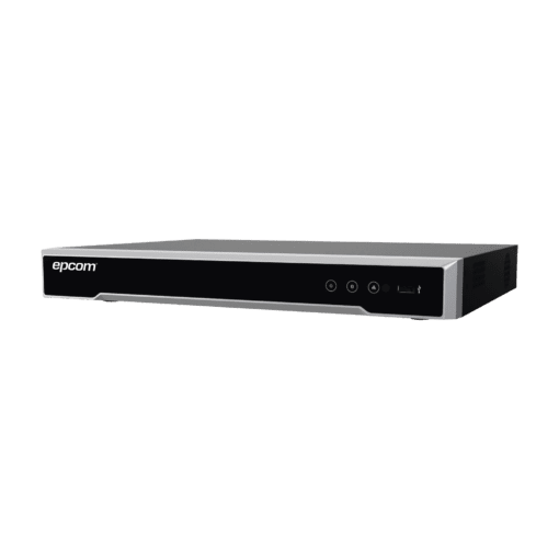 EV8004TURBO - EV8004TURBO-EPCOM - DVR 5 Megapixel / 4 Canales TURBOHD + 4 Canales IP / 1 Bahía de Disco Duro / 4 Canales de Audio / Audio por coaxitron / 4 Entradas de alarma / Vídeoanálisis - Relematic.mx - EV8004TURBO-h