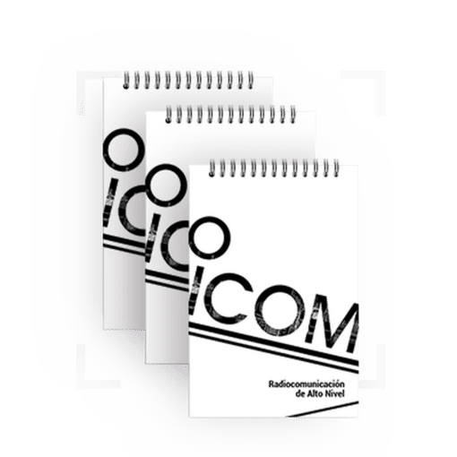 LIBICOM/10P - LIBICOM/10P-ICOM - Libretas ICOM (paquete con 10) - Relematic.mx - LIBICOM_10P-h