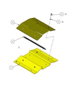 1603-170 - 1603-170-DKS DOORKING-Sección libre de picos para barreras DKS 1603-180  y 1603-380 / Agregue un paso seguro para motocicletas o bicicletas - Relematic.mx - 1603168-1