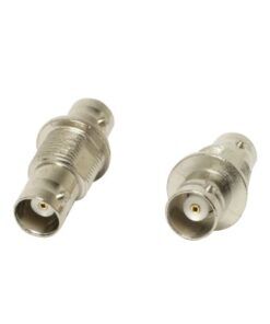 CON-N103 - CON-N103-AMPHENOL-Adaptador Coaxial Doble, de BNC Hembra a BNC Hembra para Chasis en COM-3010, Niquel / Oro / Delrin. - Relematic.mx - CONN103