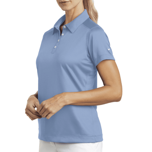 D354064L/F - D354064L/F-NIKE - Playera Polo Dri-FIT color Azul para Mujer - Relematic.mx - D354064LF-h