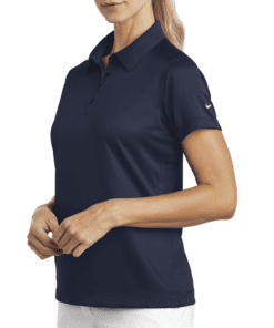 D354064L/N - D354064L/N-NIKE - Playera Polo Dri-FIT color Azul Marino para Mujer - Relematic.mx - D354064LN-h