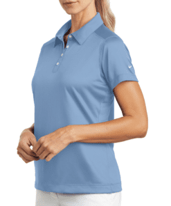 D354064S/F - D354064S/F-NIKE - Playera Polo Dri-FIT color Azul para Mujer - Relematic.mx - D354064SF-h