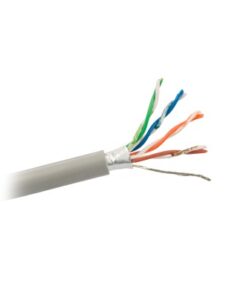 FT-CAT-5-E/1000 - FT-CAT-5-E/1000-VIAKON-Bobina de 1000ft ( 305 m ) Cat5e FTP, ESCUT, UL, CMR, color Gris, para aplicaciones en CCTV y redes de datos. Uso en intemperie. - Relematic.mx - FTCAT5Edet