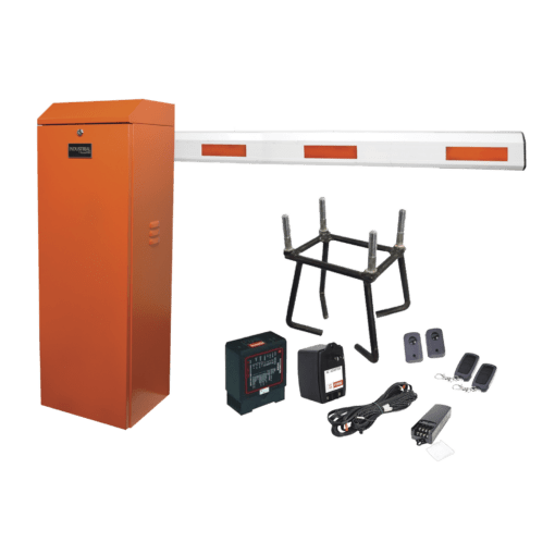 KIT-XBF-RN - KIT-XBF-RN-AccessPRO-Kit COMPLETO Barrera Derecha XBF naranja / 3M / Incluye Sensor de masa, Transformador, Lazo, Ancla, Fotoceldas y 2 Controles Inalámbricos - Relematic.mx - KITXBFRN-h