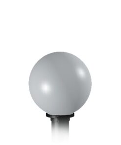 PCGLOBE - PCGLOBE-BUNKER SEGURIDAD-Globo de policarbonato blanco para carcasas MALTA. Elemento IMPRESCINDIBLE cuando se instala una columna MALTA. - Relematic.mx - PCGLOBEdet