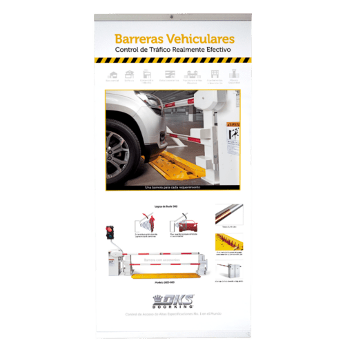 POSTDKSBV - POSTDKSBV-DKS DOORKING - Póster Barreras Vehiculares DOORKING - Relematic.mx - POSTDKSBV-h