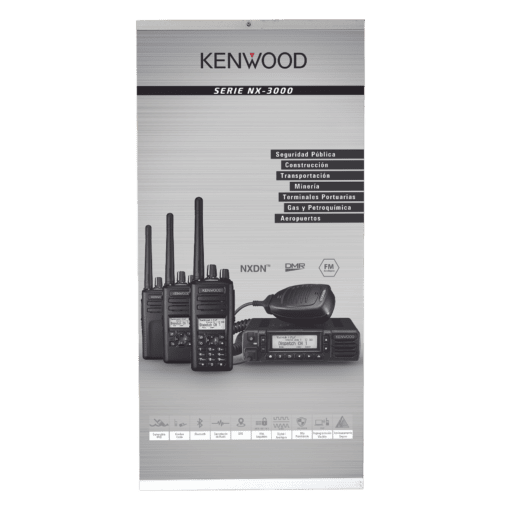 POSTNX3000 - POSTNX3000-KENWOOD - Póster Serie NX-3000 KENWOOD - Relematic.mx - POSTNX3000-h