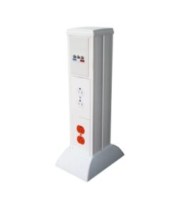 TH-MIC - TH-MIC-THORSMAN-Mini columna para concentrar, distribuir y ordenar cables de energía eléctrica o puertos de datos de telecomunicaciones (10000-01000)  - Relematic.mx - THMIC_det