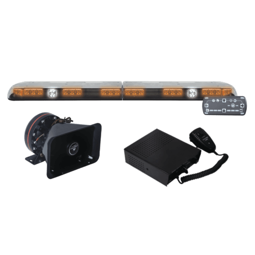 VTG48-A-KIT - VTG48-A-KIT-ECCO-Kit para equipar unidades de construcción o seguridad privada, con barra de luces Vantage ultra brillante de 48", 64 LED de ultima generación - Relematic.mx - VTG48AKIT-h