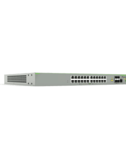 AT-FS980M/28PS-10 - AT-FS980M/28PS-10-ALLIED TELESIS-Switch PoE+ Administrable CentreCOM FS980M, Capa 3 de 24 Puertos 10/100 Mbps + 4 puertos SFP, 375 W - Relematic.mx - ATFS980M28PS10-p