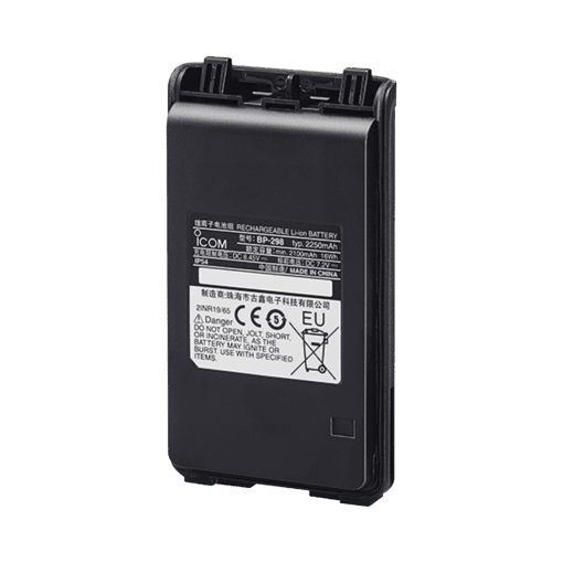 BP298 - BP298-ICOM-BATERIA P/ ICV86 2250 mAh LI ION - Relematic.mx - BP298-h