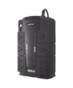 CP425SLG - CP425SLG-CYBERPOWER-UPS de 425 VA/255 W, Topología Standby, Entrada 120 Vca NEMA 5-15P, Tipo Gabinete Compacto, Con 8 Tomas NEMA 5-15R - Relematic.mx - CP425SLG-p