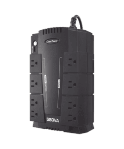 CP550SLG - CP550SLG-CYBERPOWER-UPS de 550 VA/330 W, Topología Standby, Entrada 120 Vca NEMA 5-15P, Tipo Gabinete Compacto, Con 8 Tomas NEMA 5-15R - Relematic.mx - CP550SLG-p