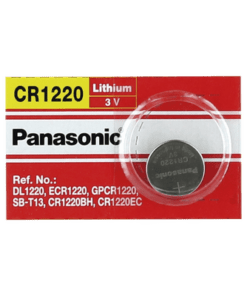 CR1220 - CR1220-PANASONIC-Batería de Litio tipo Moneda 3V @ 35mAh / Recomendado para DVR´s epcom y HIKVISION (No Recargable) - Relematic.mx - CR1220-p