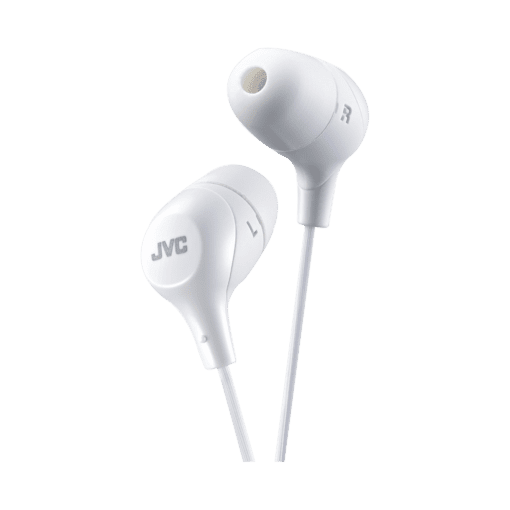 HAFX38W - HAFX38W-KENWOOD-JVC HAFX38W White Marshmallow In-Ear Headphones High Quality - Relematic.mx - HAFX38W-h