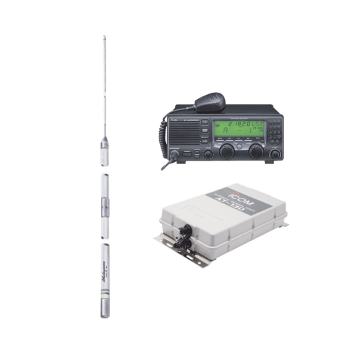 IC-M700PRO-KIT2 - IC-M700PRO-KIT2-ICOM-Kit de radio IC-M700pro con sintonizador de antena AT-130 y antena HF Shakespeare 393 - Relematic.mx - ICM700PROKIT2-h