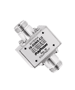 IS-50NX-C2 - IS-50NX-C2-POLYPHASER-Protector Coaxial RF de CD Para 125 - 1000 MHz Con Ceja lateral y Conectores N Hembra en Ambos Lados, 50 Ω - Relematic.mx - IS50NXC2-p