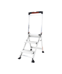 JUMBO-STEP-3WHR - JUMBO-STEP-3WHR-Little Giant Ladder Systems-Escalera de Tijera con Punto de Apoyo Anti-caídas de 0.67 m (Nivel de Pie), con Peldaños JUMBO, (SKU 11903). - Relematic.mx - JUMBOSTEP3WHR-p