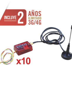 KIT10MINI014G - KIT10MINI014G-M2M SERVICES-KIt de 10 Comunicadores de Alarma MINI014GV2 con Antena 3G and 4G / Incluyen 2 Años de Cobertura 3G/4G / Aplicación Gratuita / Cero Configuración / Compatible Honeywell/DSC/CROW/PIMA - Relematic.mx - KIT10MINI014G-p