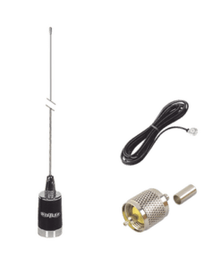 KIT-LMG450 - KIT-LMG450-HUSTLER-kit de antena móvil de 5dB de Ganancia en UHF 450-470 MHz, Incluye LMG450 + CHMB + RFU505 - Relematic.mx - KITLMG450-p