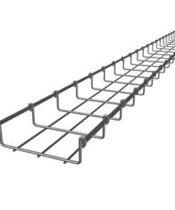 MG-50-422EZ - MG-50-422EZ-CHAROFIL-Charola Tipo Malla 33/150 mm, Acabado Electro Zinc, Hasta 79 Cables Cat6, Tramo de 3 Metros - Relematic.mx - MG50422EZ-p