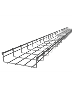 MG-50-433EZ - MG-50-433EZ-CHAROFIL-Charola Tipo Malla 66/200 mm, Acabado Electro Zinc, Hasta 210 Cables Cat6, Tramo de 3 Metros - Relematic.mx - MG50433EZ-p