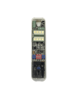 NATSENSOR - NATSENSOR-Politec-Sensor tipo cortina/ Interior y Exterior/ Funcion antimascara / Doble tecnologia PIR & MW/ Cobertura de hasta 12 metros/ Compatible con cualquier panel de alarma / Cableado - Relematic.mx - NATSENSOR-p