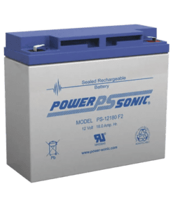 PS-12180F2 - PS-12180-F2-POWER SONIC-Batería 12V, 18AH, Para Respaldo, Tecnologías AGM/VRLA, 5 Años Vida Útil, Terminales F2, Reconocida UL - Relematic.mx - PS12180F2-p