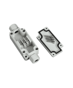 PST-PBT-3P - PST-PBT-3P-PRECISION-Caja de Conexión Exterior con Terminales Intermedias para 3 Líneas (Tornillo simple). Incluye Glándulas. - Relematic.mx - PSTPBT3P-p