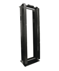 RS3-07 - RS3-07-SIEMON-Rack de Aluminio System de 7ft x 19in, 45UR, Con organizadores verticales, conexión de tierra y accesorios de montaje - Relematic.mx - RS307-p