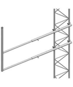 SBL-30 - SBL-30-SYSCOM TOWERS-Brazo tipo "F" para tramos STZ-30, galvanizado por electrólisis. - Relematic.mx - SBL30-p