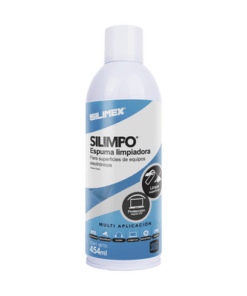 SILIMPO - SILIMPO-SILIMEX-Espuma limpiadora para todo tipo de superficies plásticas y metálicas de sistemas de vídeo, audio, telefonía y equipo de computo, contiene protectores de rayos UV, 454 ml - Relematic.mx - SILIMPO-p