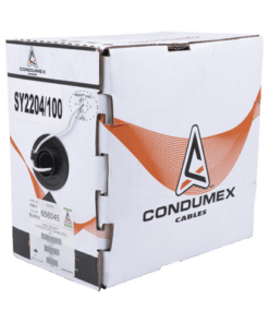 SY-22-04/1000 - SY-22-04/1000-CONDUMEX-Bobina de 305 Metros / Cable de Cobre / 4x22 AWG / Tipo Alarmas UL / Para Interior / Color Blanco / Para Aplicaciones de Alarmas de Intrusión / interfonos / TV Porteros / y Multi-Propósito/  Hecho en México - Relematic.mx - SY2204_1000-p