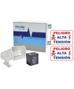 SYSNG/250KIT - SYSNG/250KIT-YONUSA-KIT de Energizador de 12,000Volts-.9JOULES/250 Mts de protección para 5 Lineas/Activado por Atenuación de voltaje,Corte de línea o Aterrizamiento de la línea/Integración a panel de Alarma. - Relematic.mx - SYSNG250KIT-p