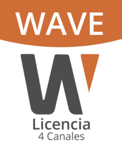 WAVE-EMB-04 - WAVE-EMB-04-Hanwha Techwin Wisenet-Licencia Wisenet Wave Para 4 Canales  de Grabador Hanwha - Relematic.mx - WAVEEMB04-p