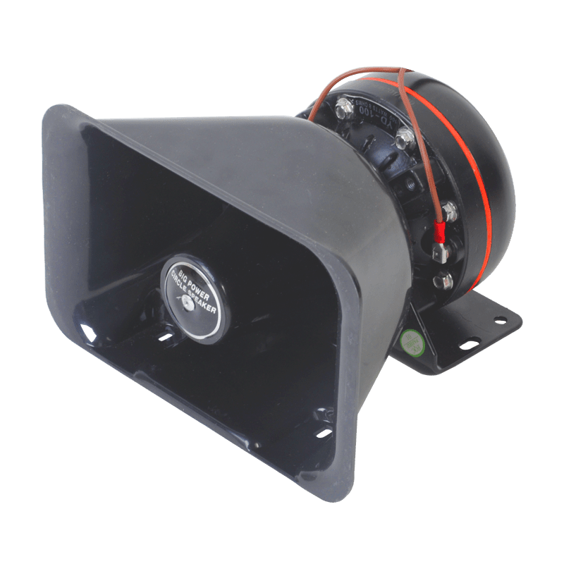 XYD-100 - XYD-100-EPCOM INDUSTRIAL - Bocina de uso Rudo, de 100 W, Alto Rendimiento y Base en Aluminio, 8 Ohms de Impedancia - Relematic.mx