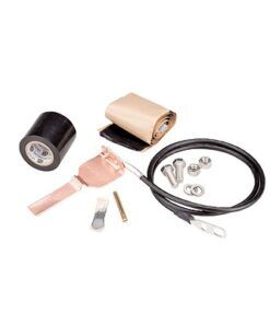 241-0883 - 241-0883-ANDREW / COMMSCOPE-Kit de aterrizaje serie Estándar para cable de 1-1/4". Longitud del conductor 24" - Relematic.mx - 2231584det