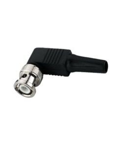 TTRG95 - TT-RG-95-EPCOM TITANIUM-Conector BNC Macho de 75 Ohm en Ángulo Recto con Base Plástica de Alivio en PVC para Cable Coaxial RG-59/ RG-6. - Relematic.mx - TTRG95