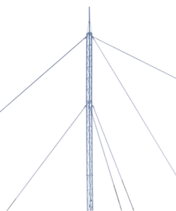 KTZ-30E-009P - KTZ-30E-009P-SYSCOM TOWERS-Kit de Torre Arriostrada de Techo de 9 m con Tramo STZ30 Galvanizado Electrolítico (No incluye retenida). - Relematic.mx - KTZ30E009P-p